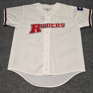 Frisco RoughRiders MiLB Baseball Jersey Adult Size XL‎ RARE Vintage embroidered